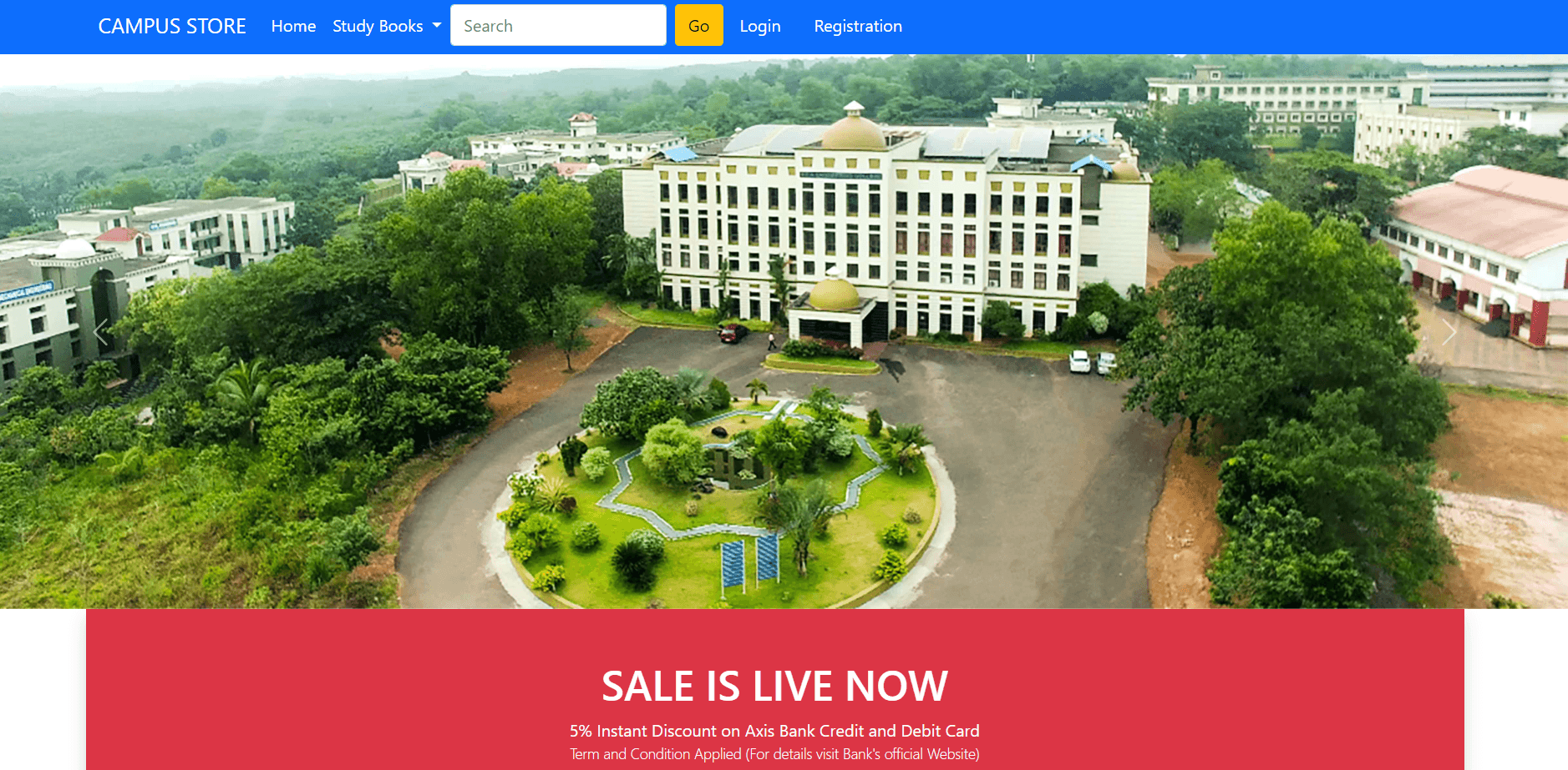 Campus E-Store Ecommerce Website